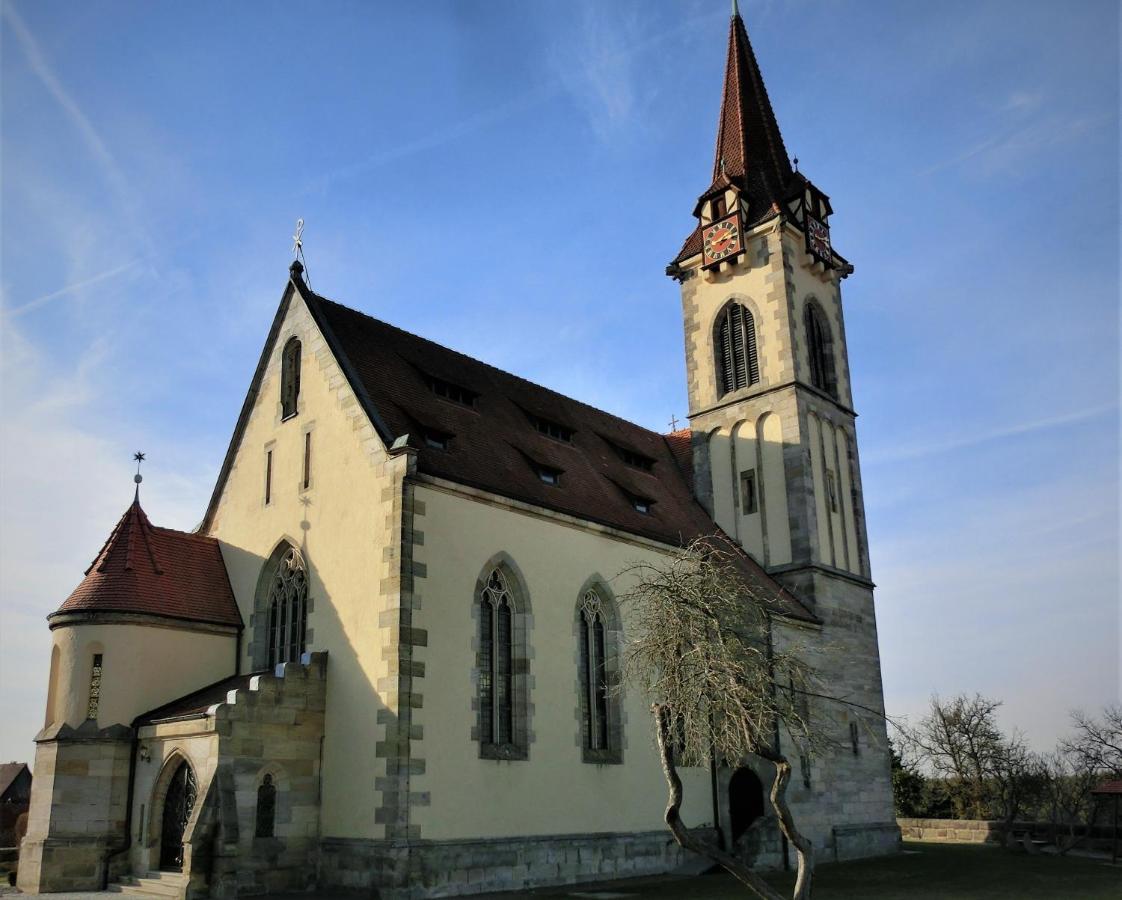 Ferien-Messe-Handwerkerwohnung-Haustiere Willkommen 佩格尼茨河畔劳夫 外观 照片